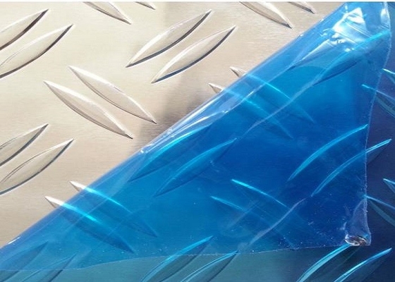 Китай Металлический лист 3003 диаманта финиша мельницы алюминиевый лист катушки 5052 6061 с фильмом PE PVC поставщик